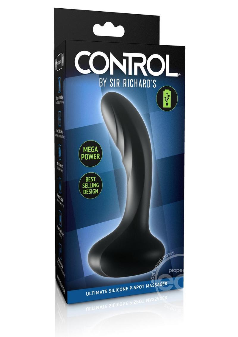 Sir Richard's Control Ulitimate Silicone Prostate Massager Rechargeable Vibrating