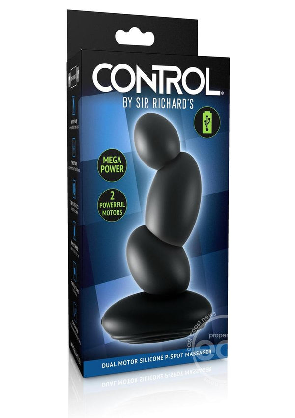 Sir Richard's Control Dual Motor Silicone Prostate Massager Rechargeable Vibrating