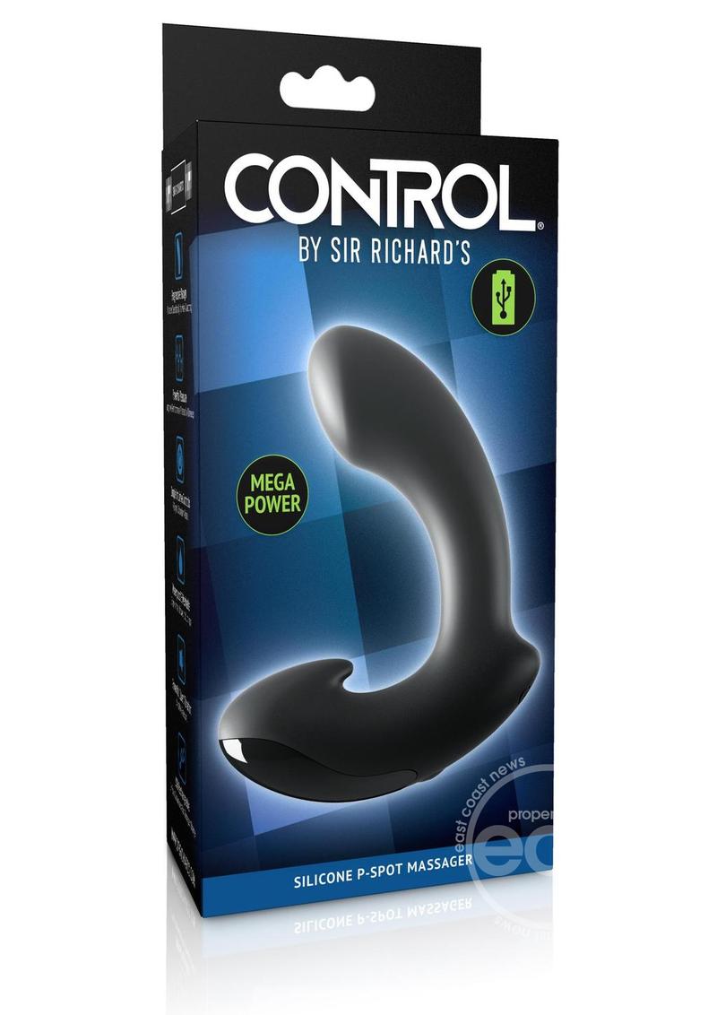 Sir Richard's Control Silicone Prostate Massager Rechargeable Vibrating