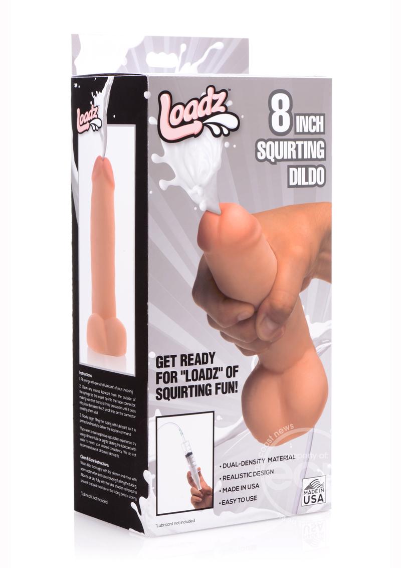 LOADZ SQUIRTING DILDO/8/BLACK