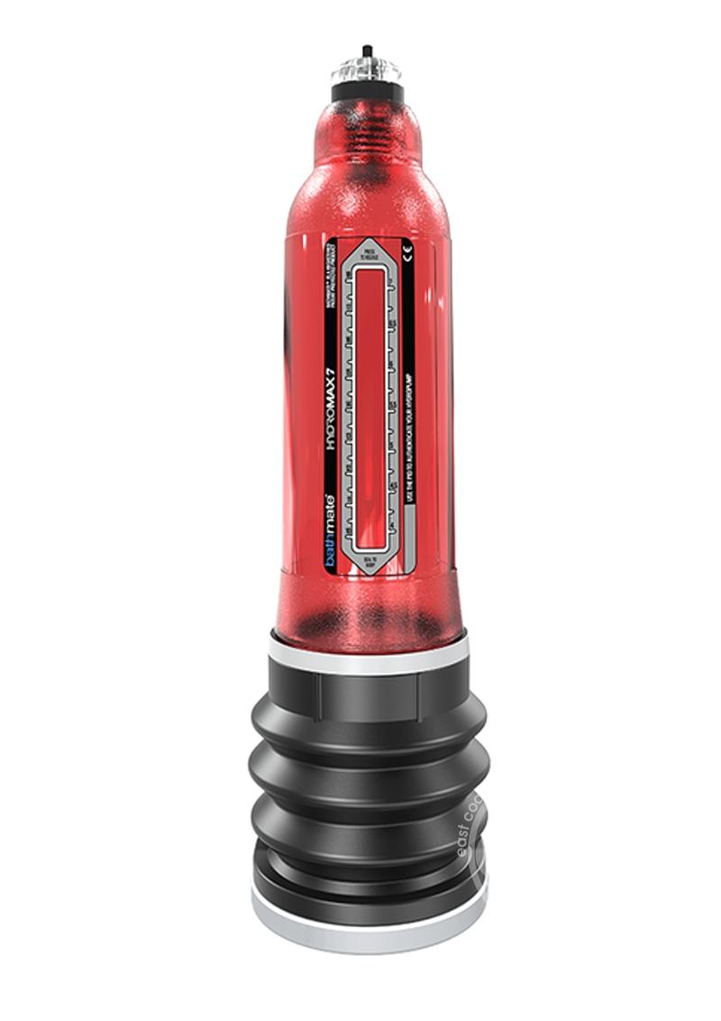 Hydromax7 Penis Pump - Red