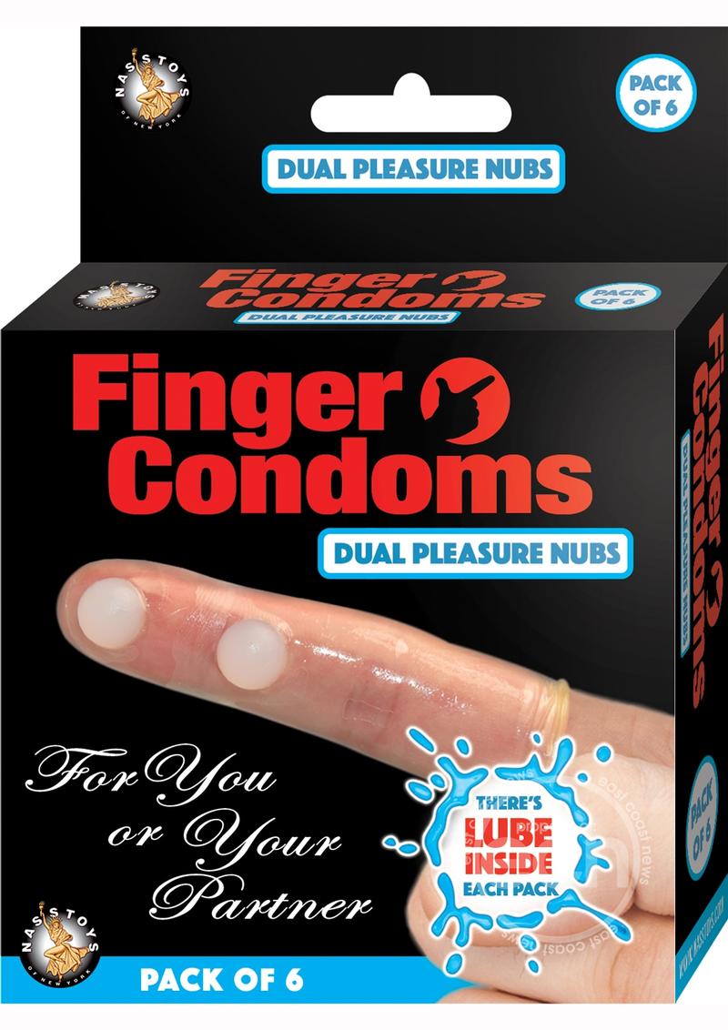 FINGER CONDOMS 6 PACK