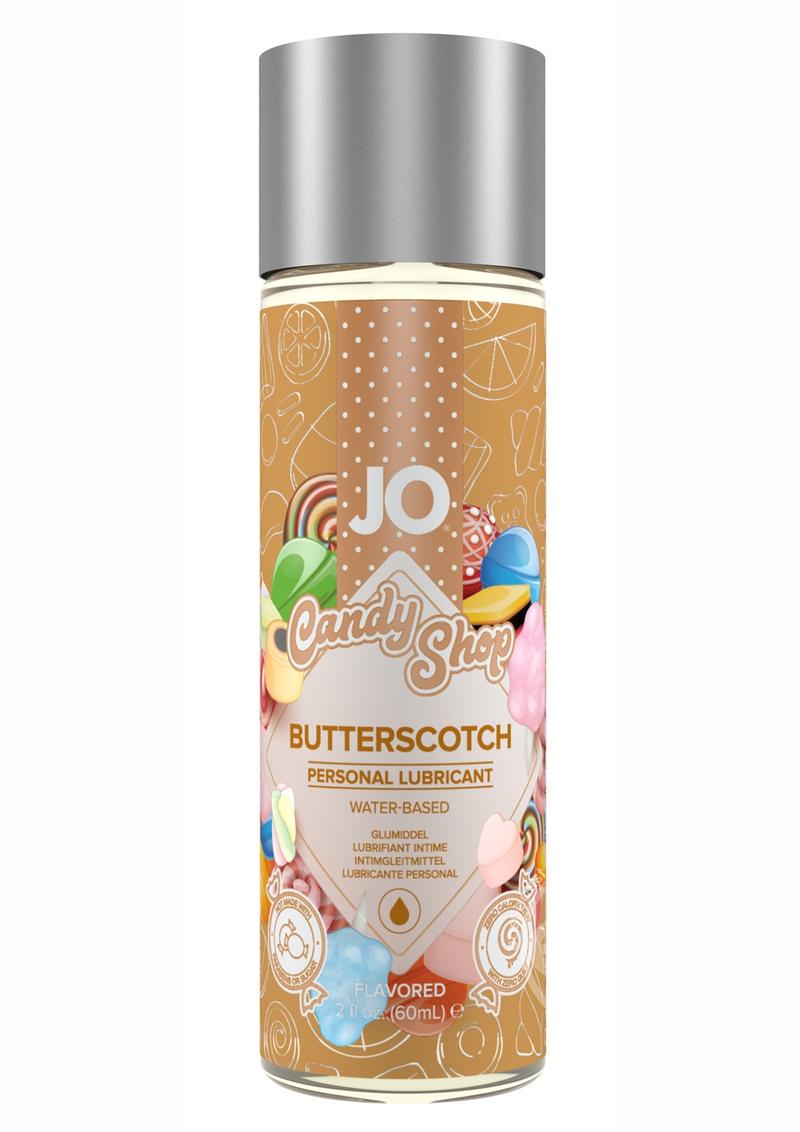 JO H2O CANDY BUTTERSCOTCH LUBE 2 OZ