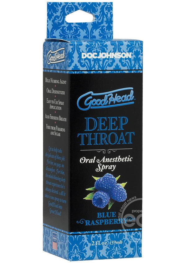 GOODHEAD DEEP THROAT BLUE RASPBERRY