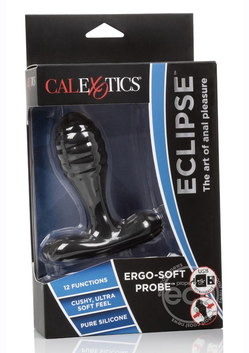 Eclipse Ergo Soft Silicone Rechargeable Vibrating Butt Plug