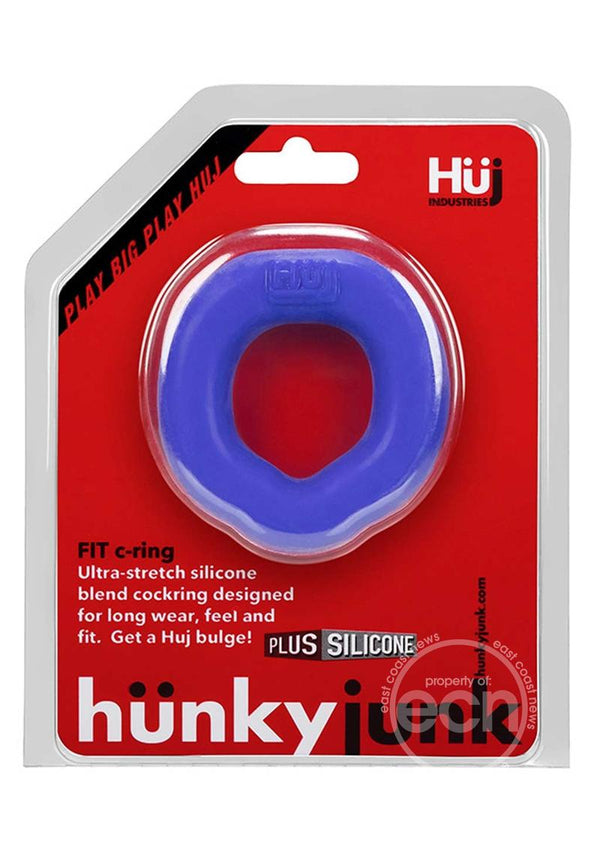 HUNKYJUNK FIT ERGO C-RING COBALT