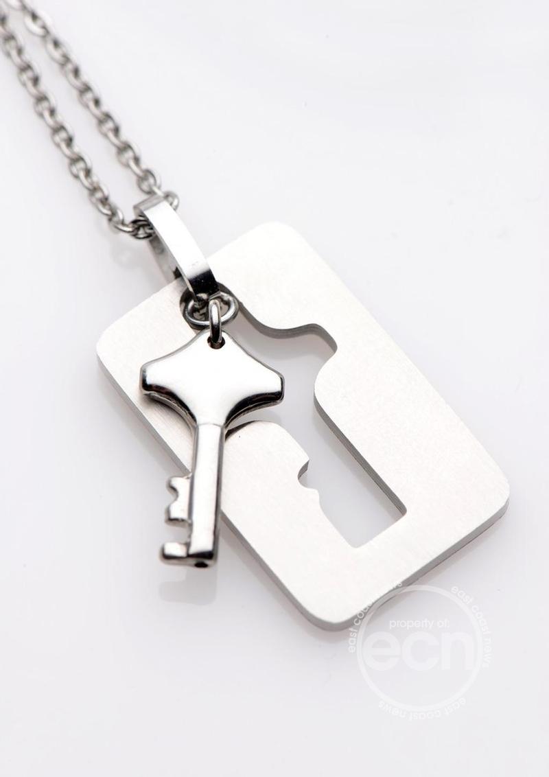 MASTER SERIES LOCKING BRACELET & KEY NECKLACE