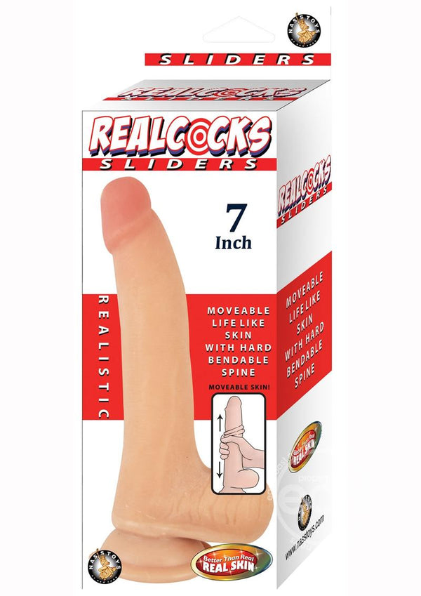 REALCOCKS SLIDERS 7" FLESH