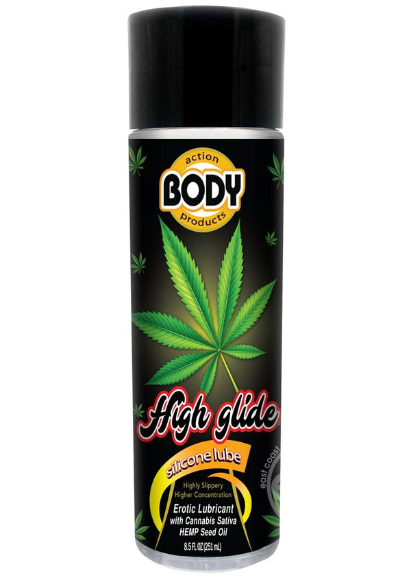 High Glide Silicone Lubricant with Hemp Seed Oil 8.5oz