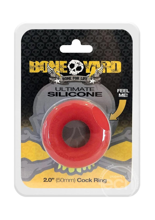 Boneyard Ultimate Silicone Cock Ring 2in