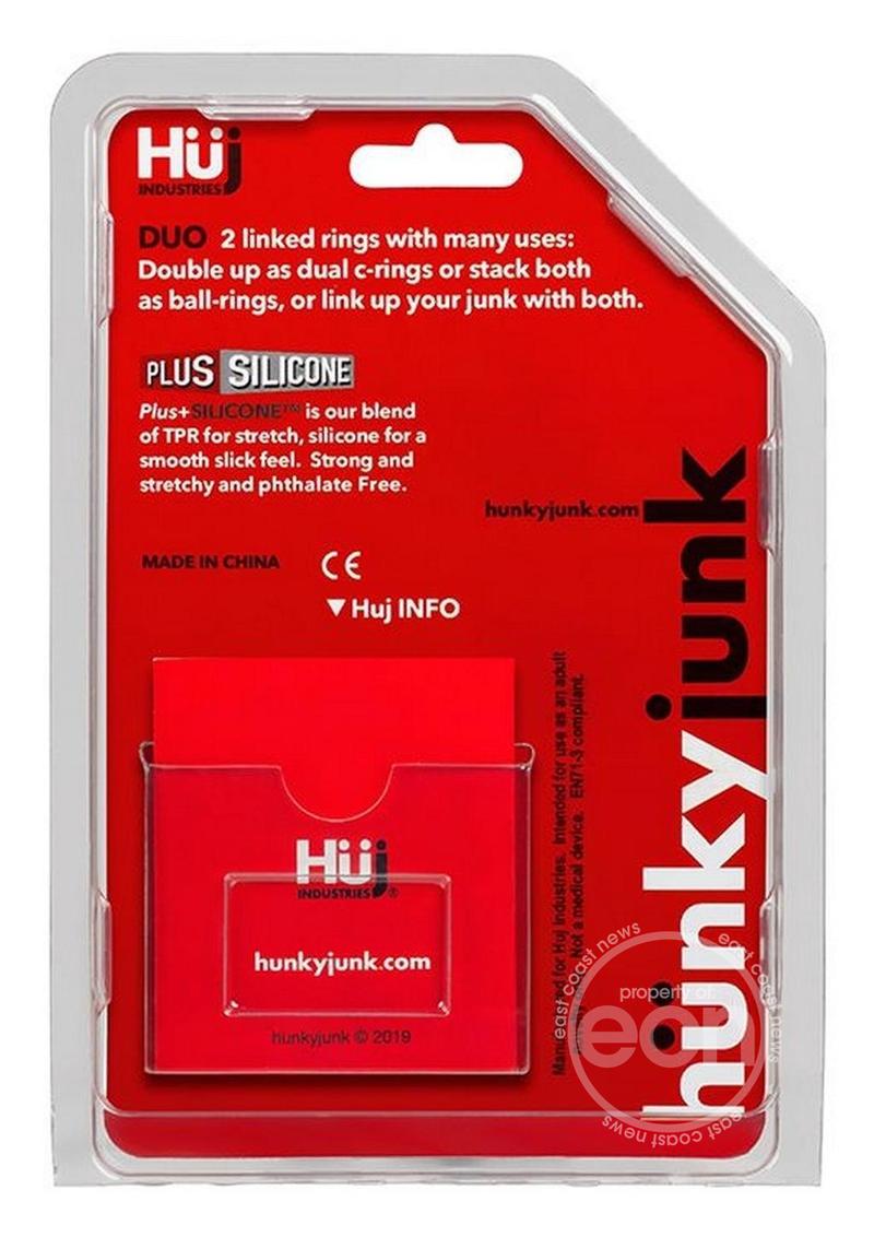 HUNKYJUNK DUO LINKED C&B RING TAR