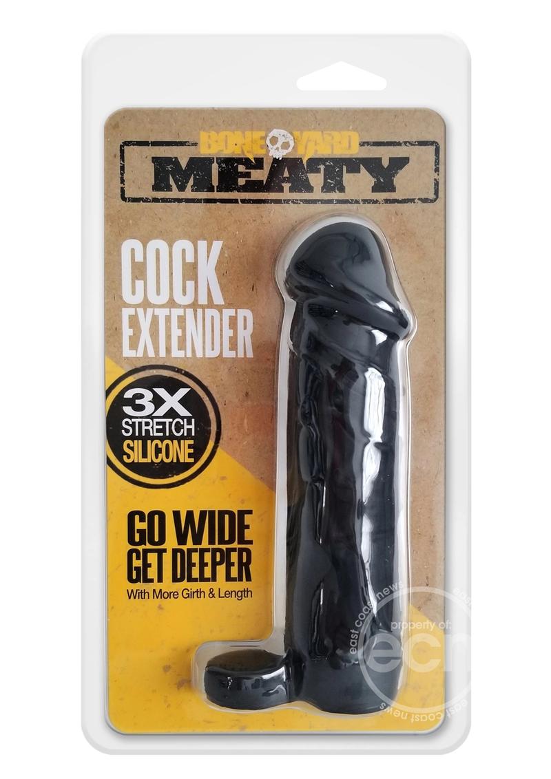 Boneyard Meaty 3X Stretch Silicone Penis Extender 6.5in