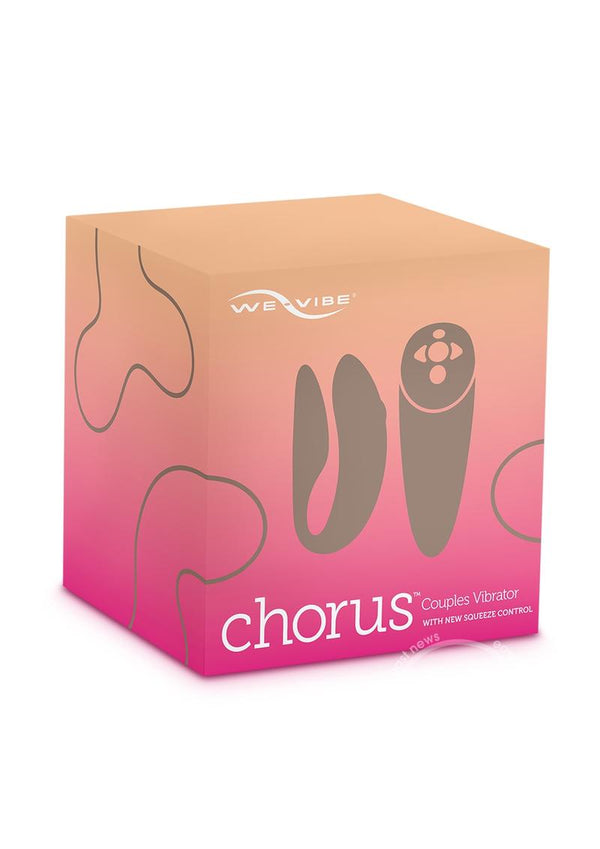 We-Vibe Chorus Rechargeable Couples Vibrator with Squeeze Control PINK