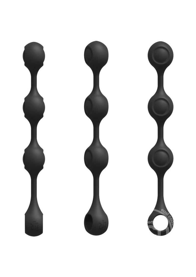 KINK WEIGHTED ANAL BALLS BLACK