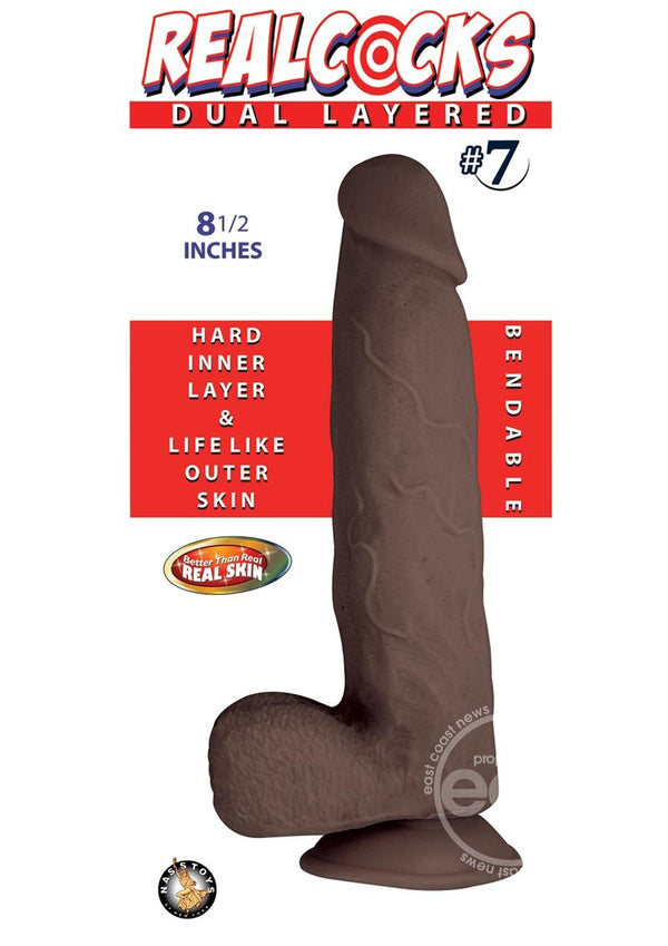 REALCOCKS 8.5IN DARK BROWN #7