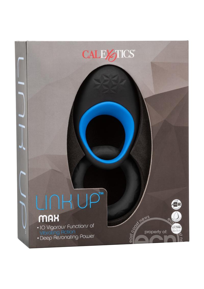 Link Up Max Silicone Vibrating Cock Ring