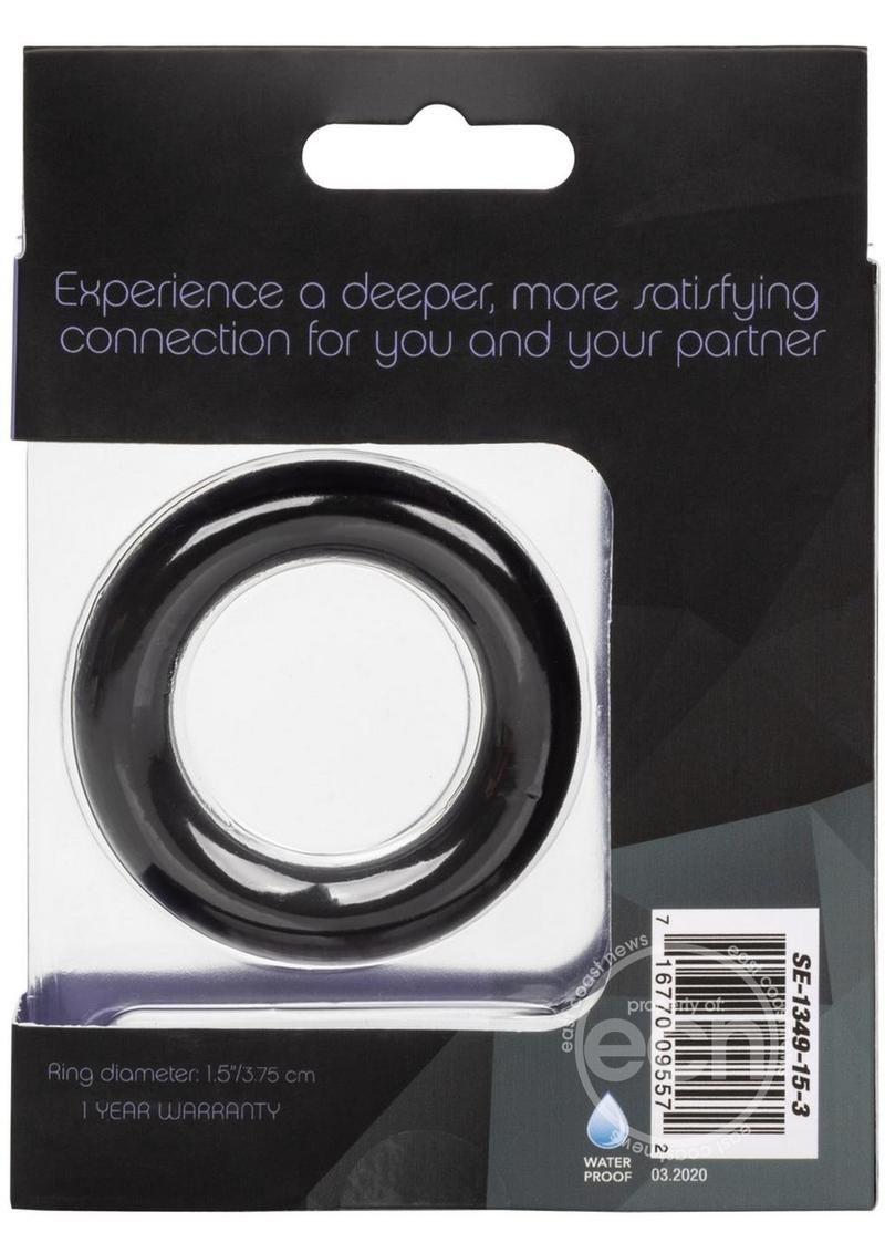 Link Up Ultra-Soft Verge Cock Ring Black