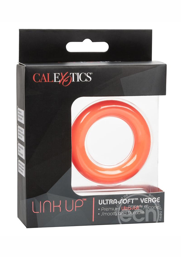 Link Up Ultra-Soft Verge Cock Ring Orange