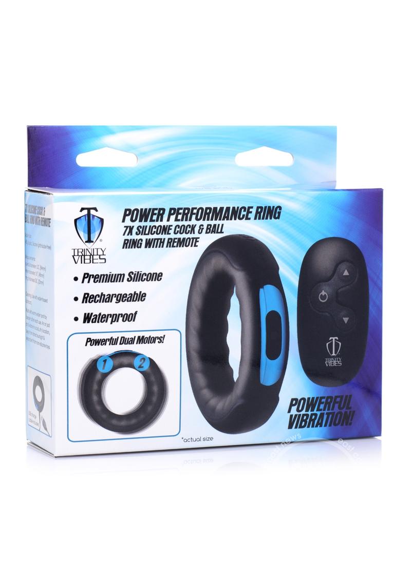 POWER SILICONE VIBRATING RING