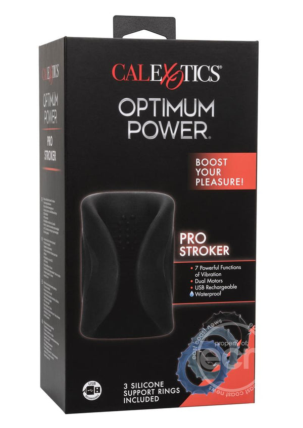 Optimum Power Pro Stroker Silicone Rechargeable Masturbator