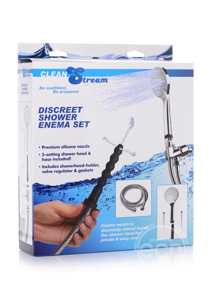 CLEANSTREAM DISCREET SHOWER ENEMA SET