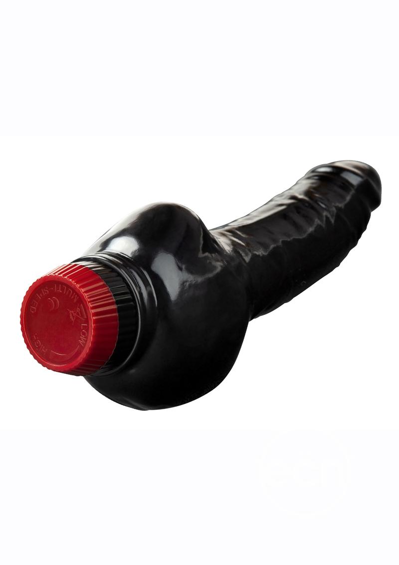 C&B Gear Vibrating Anal Dildo 5in - Black