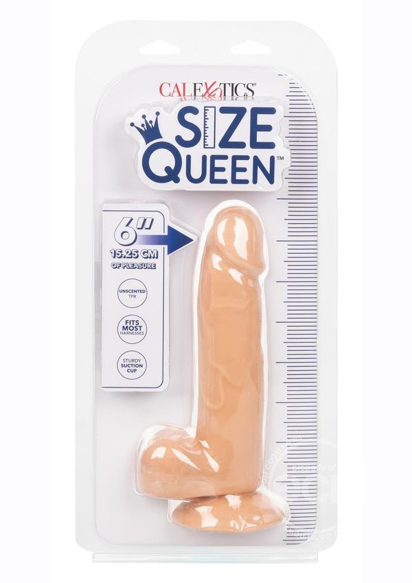 Size Queen Dildo 6in VANILLA