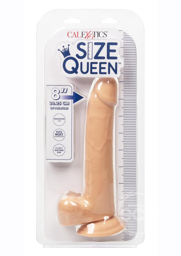 Size Queen Dildo 8in