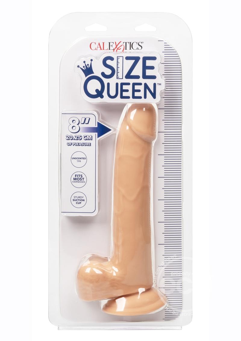 Size Queen Dildo 8in