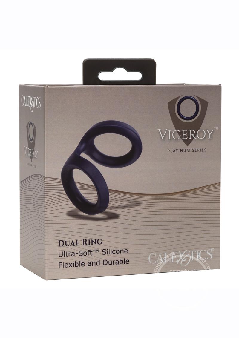 Viceroy Dual Ring Silicone Cock Ring