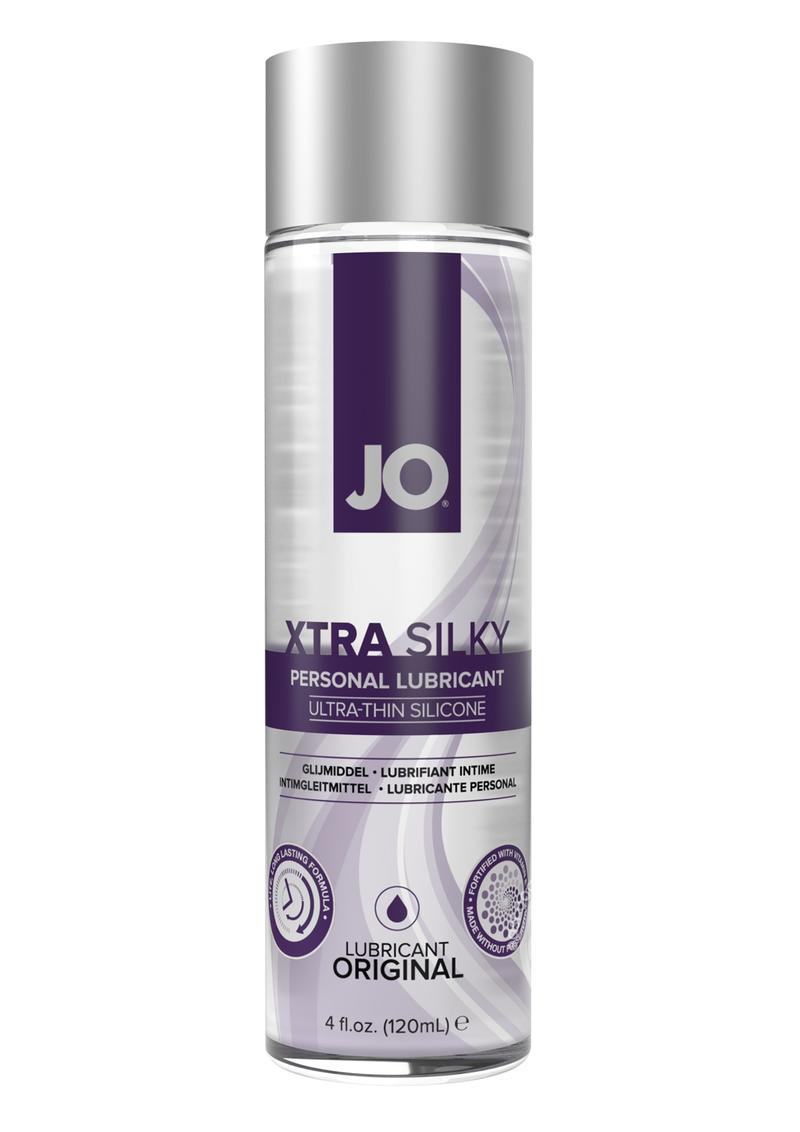 JO XTRA SILKY THIN SILICONE 4 OZ LUBE