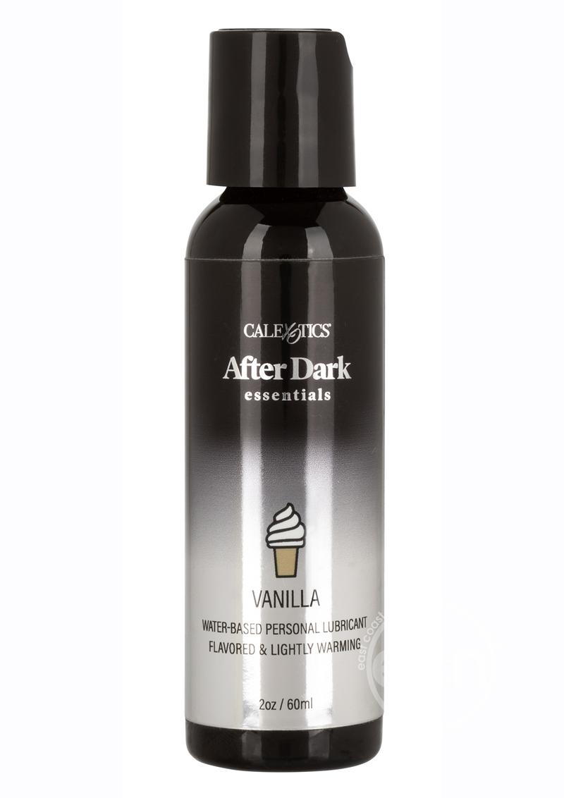 After Dark Essentials Water-Based Flavored Personal Warming Lubricant Vanilla 2oz