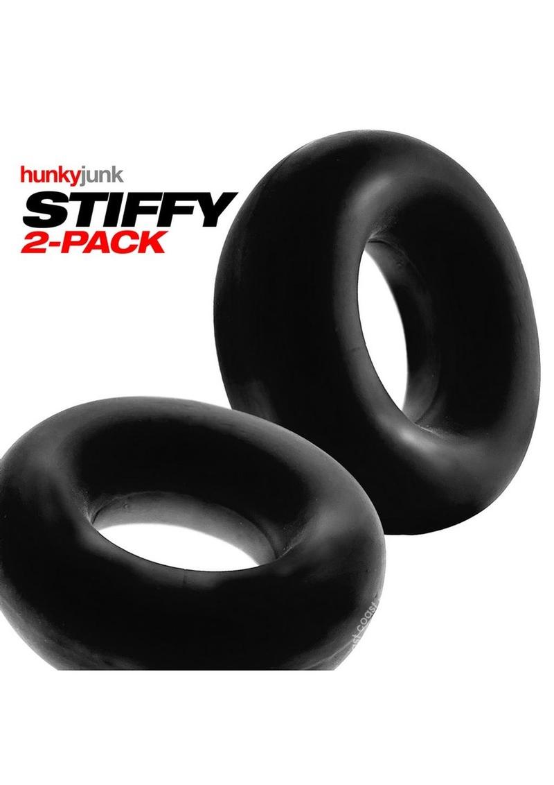 HUNKYJUNK STIFFY 2PK C-RING TAR ICE