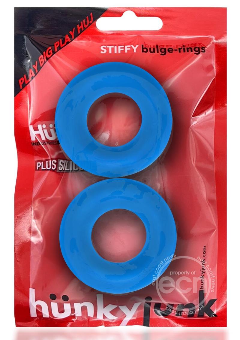 HUNKYJUNK STIFFY 2PK C-RING COBALT