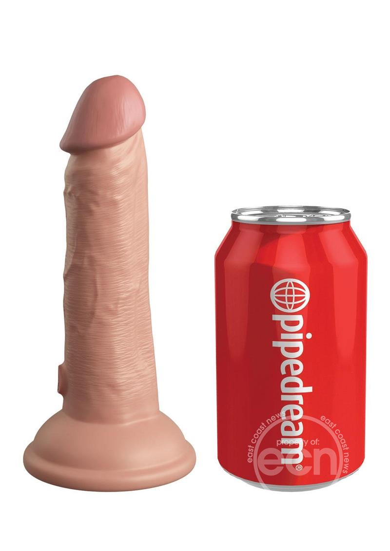 KING COCK ELITE 6" SILICONE - LIGHT