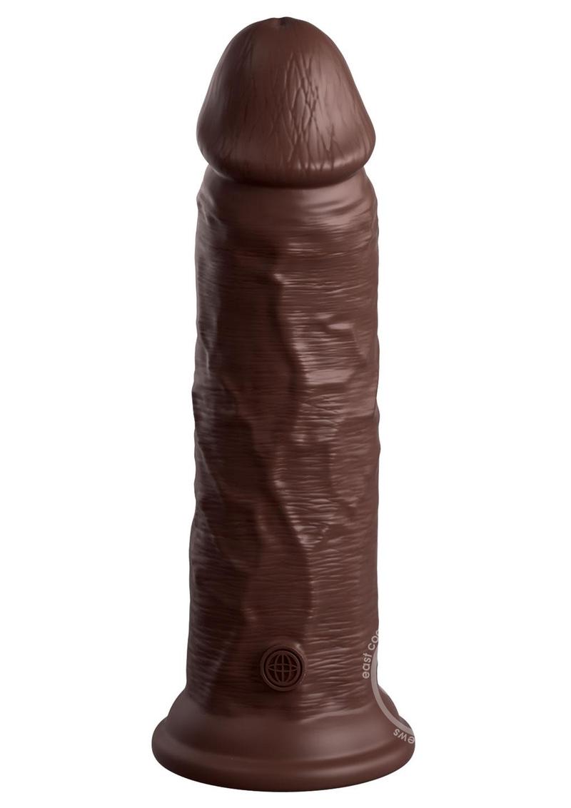 KING COCK ELITE 8" - BROWN