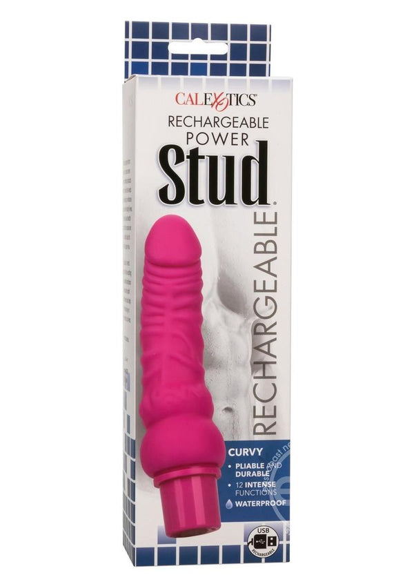 RECHARGEABLE POWER STUD CURVY PINK