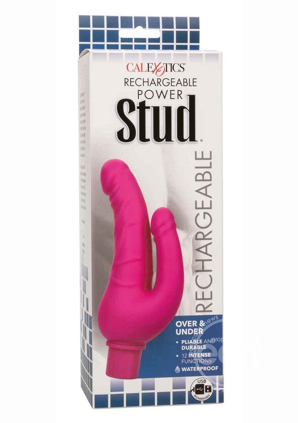 RECHARGEABLE POWER STUD OVER&UNDER PINK