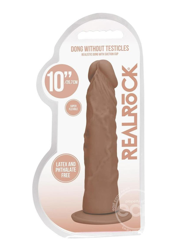 REALROCK 10" DILDO TAN