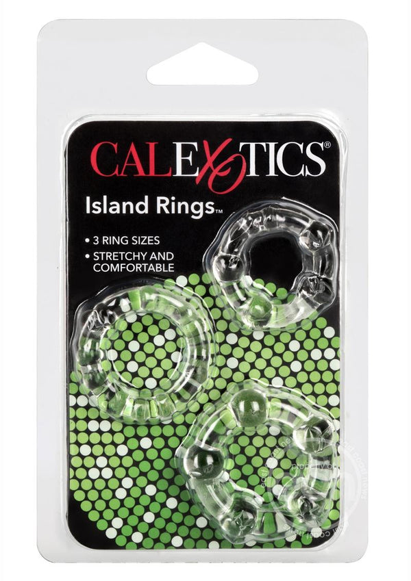 Island Rings Cock Rings (3 piece set)