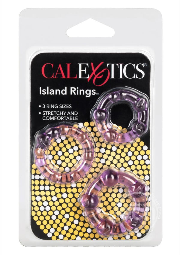 Island Rings Cock Rings (3 piece set)