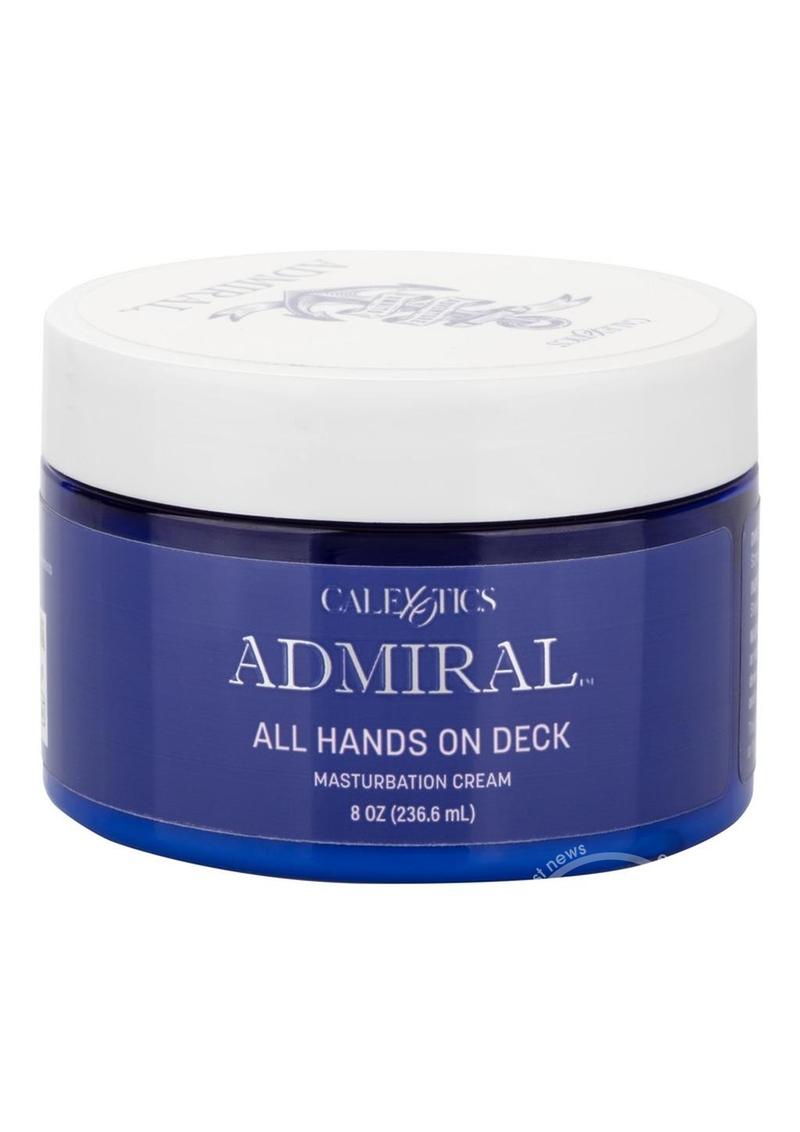 ADMIRAL ALL HANDS ON DECK MASTURBATION CREAM 8OZ