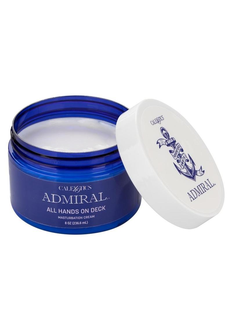 ADMIRAL ALL HANDS ON DECK MASTURBATION CREAM 8OZ