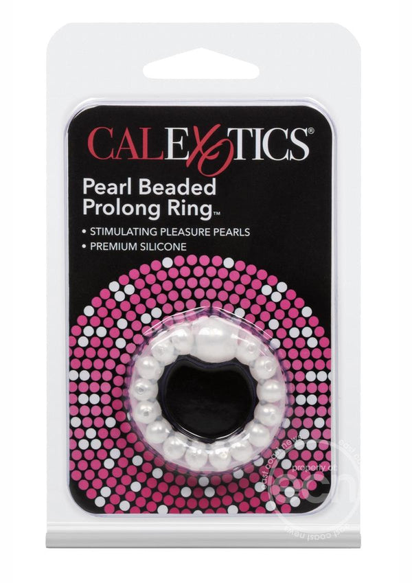 Pearl Beaded Prolong Silicone Cock Ring