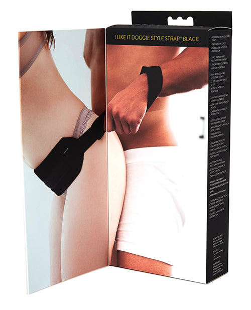 SPORTSHEETS/ I LIKE IS DOGGIE STYLE STRAP/BLACK