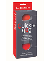 QUICKIE GAG/SUPER STRONG SILICONE MOUTH BIT/ONE SIZE FITS ALL