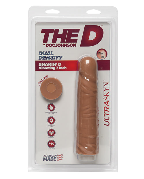 THE D VIBRATING 7IN CARAMEL