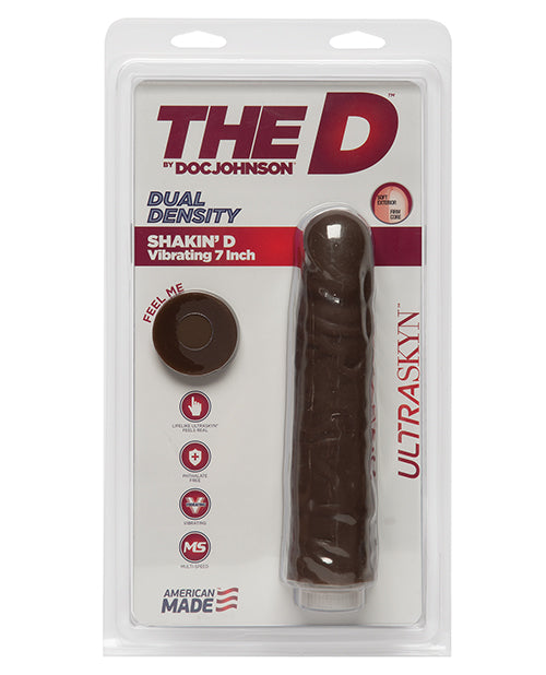 THE D VIBRATING 7IN CHOCOLATE