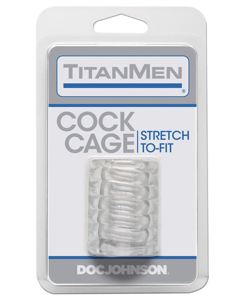 TITANMEN/COCK CAGE/CLEAR