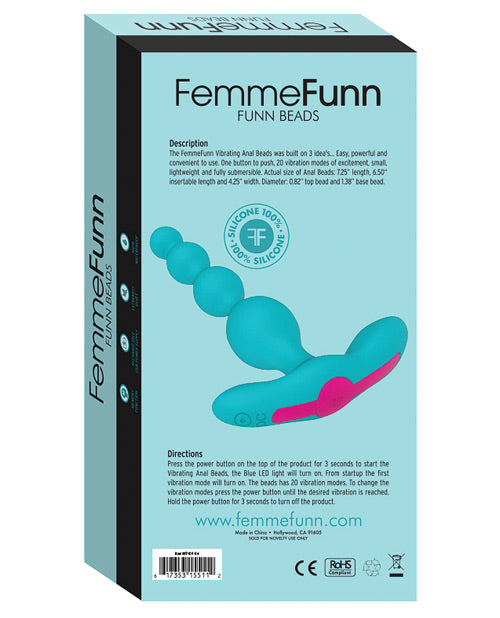 FEMME FF1011-04 FUN BEAADS TURQUOISE